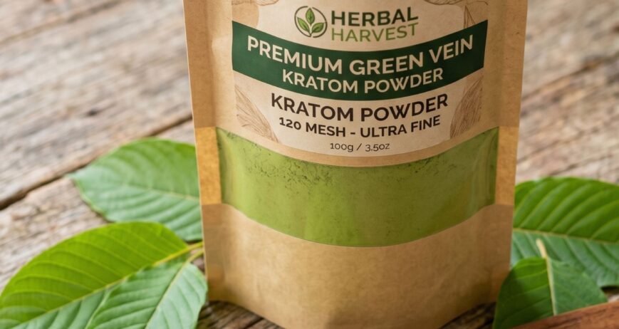 Organic Kratom Powder 120 Mesh (Mitragynine 2.0%) MOQ : 1 Ton Packaging description : Heat-seal Foil Bag
