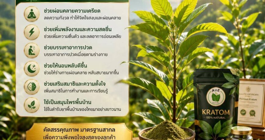 The benefits of kratom.